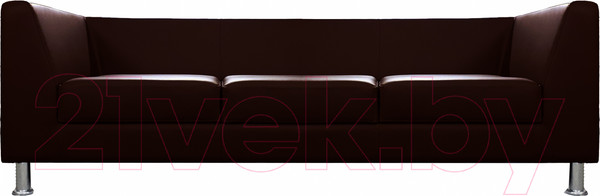 Изображение товара Диван Brioli Дедрик трехместный (L13/коричневый)