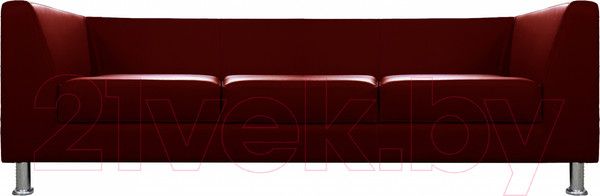 Изображение товара Диван Brioli Дедрик трехместный (L16/вишневый)