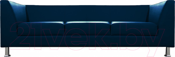 Изображение товара Диван Brioli Дедрик трехместный (L18/синий)