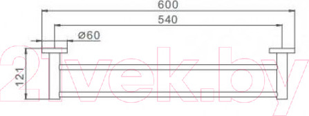 Изображение товара Держатель для полотенца Frap F30209