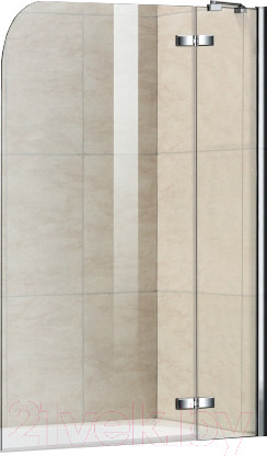 Изображение товара Стеклянная шторка для ванны WeltWasser WW100 100D2-100