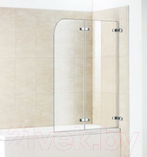 Изображение товара Стеклянная шторка для ванны WeltWasser WW100 100ZD2-90