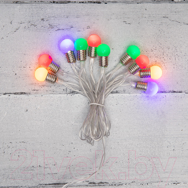 Изображение товара Светодиодная гирлянда Neon-Night Мини-лампочки 303-074 (1.5м, мультиколор)