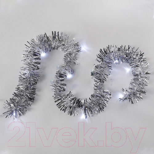 Изображение товара Светодиодная гирлянда Neon-Night Мишура 304-011 (1.5м, белый)