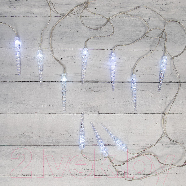 Изображение товара Светодиодная бахрома Neon-Night Сосульки 303-068 (1.5x0.25м, белый)