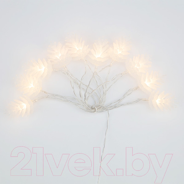 Изображение товара Светодиодная гирлянда Neon-Night Шишки 303-098 (1.5м, теплый белый)