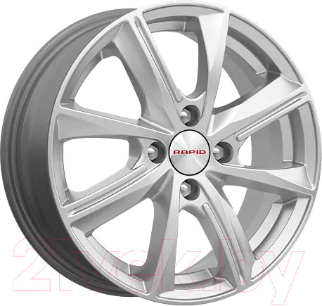 Изображение товара Литой диск K&K Арнар (КС890) 15x6" 4x100мм DIA 54.1мм ET 46мм Сильвер