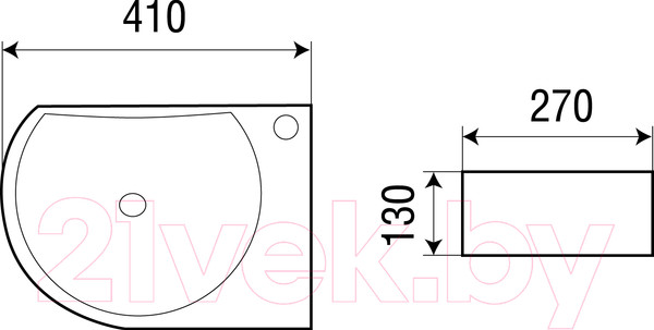Изображение товара Умывальник WeltWasser Aisbach 5014R