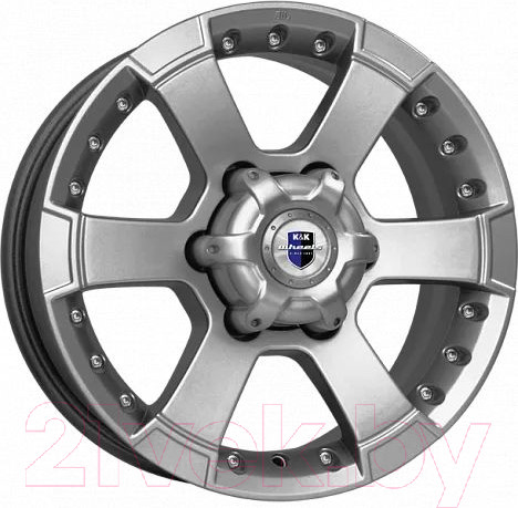Изображение товара Литой диск K&K М56 (КС593) 16x7" 6x139.7мм DIA 107.1мм ET 22мм Дарк платинум