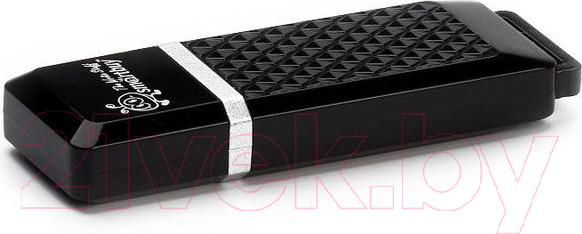 Изображение товара USB flash накопитель SmartBuy Quarts Black 4GB (SB4GBQZ-K)