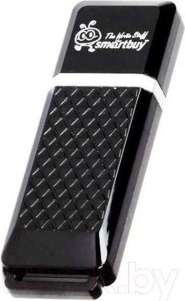Изображение товара USB flash накопитель SmartBuy Quarts Black 4GB (SB4GBQZ-K)