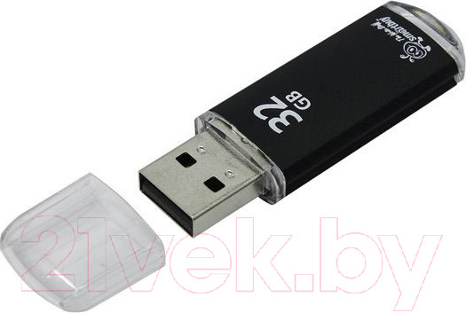 Изображение товара USB flash накопитель SmartBuy V-Cut Black 8GB (SB8GBVC-K)