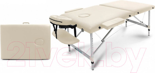 Изображение товара Массажный стол SL Relax Aluminium BM2723-2 (бежевый)
