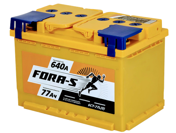 Изображение товара Автомобильный аккумулятор Fora-S R+ (77 А/ч)