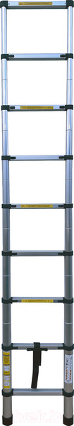 Изображение товара Телескопическая лестница Алюмет TLS 2.6