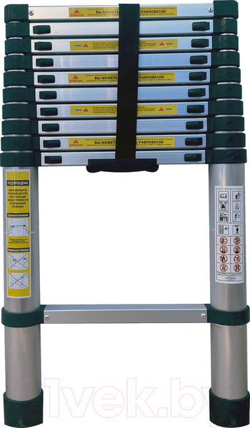 Изображение товара Телескопическая лестница Алюмет TLS 3.2