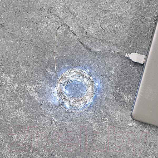 Изображение товара Светодиодная гирлянда Neon-Night Роса 315-965 LED (5м, белый)