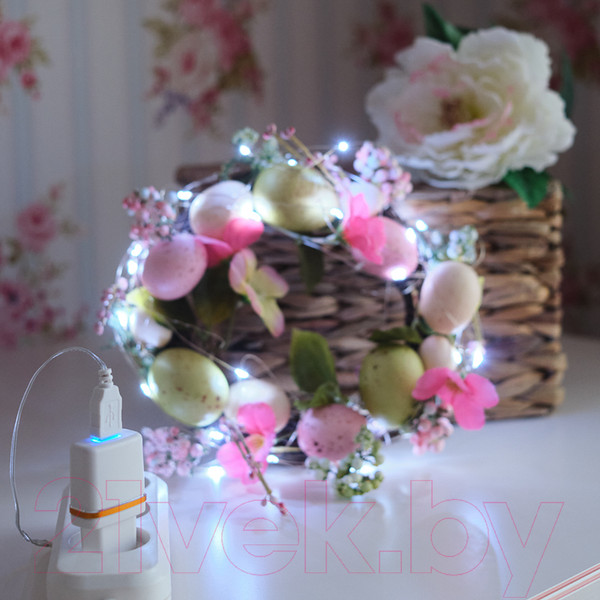 Изображение товара Светодиодная гирлянда Neon-Night Роса 315-965 LED (5м, белый)