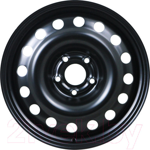 Изображение товара Штампованный диск Trebl R-1728 17x7" 5x114.3мм DIA 67.1мм ET 47мм Black