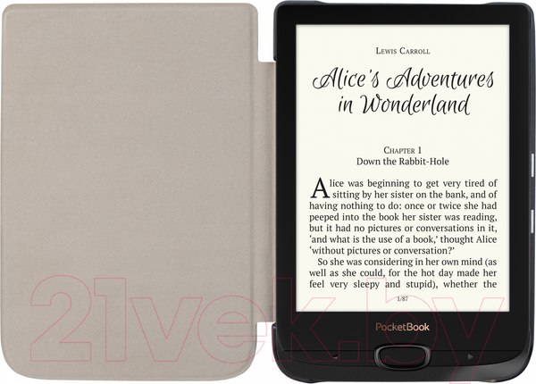 Изображение товара Обложка для электронной книги PocketBook Shell 6 / WPUC-616-S-BK (черный)
