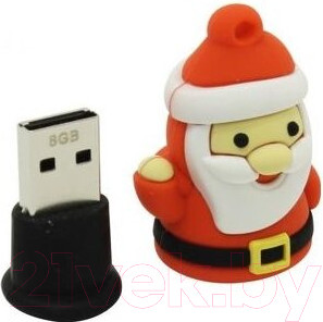 Изображение товара USB flash накопитель SmartBuy NY Santa-S 16Gb (SB16GBSantaS)