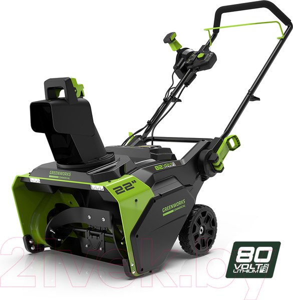 Изображение товара Снегоуборщик аккумуляторный Greenworks GD82ST 82V / 2602507 (без АКБ и ЗУ)