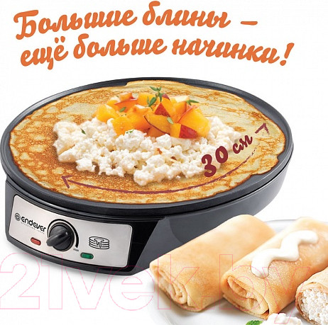Изображение товара Блинница Endever Skyline CM-30B (черный)