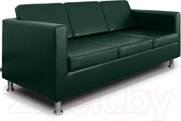 Изображение товара Диван Brioli Дилли трехместный (L15/зеленый)
