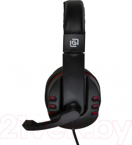 Изображение товара Наушники-гарнитура Оклик HS-L380G Abbadon