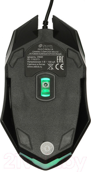 Изображение товара Мышь Оклик 396M Insomnia