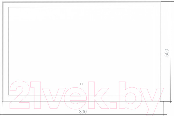 Изображение товара Зеркало Silver Mirrors Сантана 80x60 / ФР-00002081
