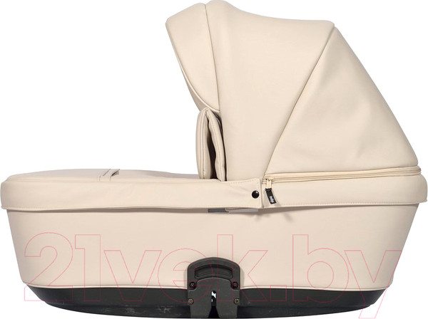 Изображение товара Детская универсальная коляска INDIGO Broco Eco Plus 14 2 в 1 (Be 02, бежевая кожа)