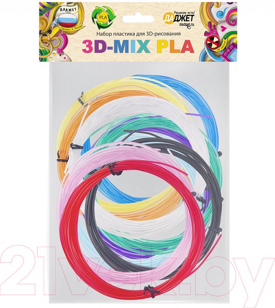 Изображение товара Пластик для 3D-печати Даджет 3D-Mix PLA 10 1.75мм