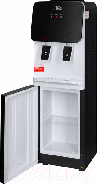 Изображение товара Кулер Ecotronic J1-LCN XS (шкафчик 7л, черный/белый)