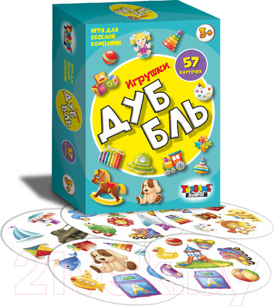 Изображение товара Настольная игра Topgame ДуББль. Игрушки / 01707