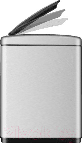 Изображение товара Сенсорное мусорное ведро WeltWasser Navy BL 8L (черный матовый)