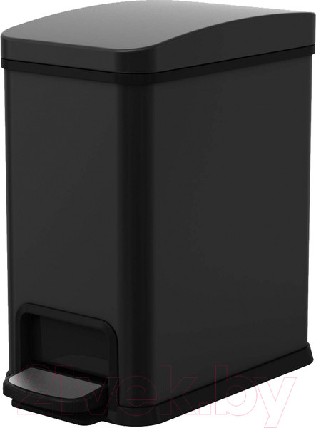 Изображение товара Мусорное ведро WeltWasser Tober BL 8L (черный матовый)