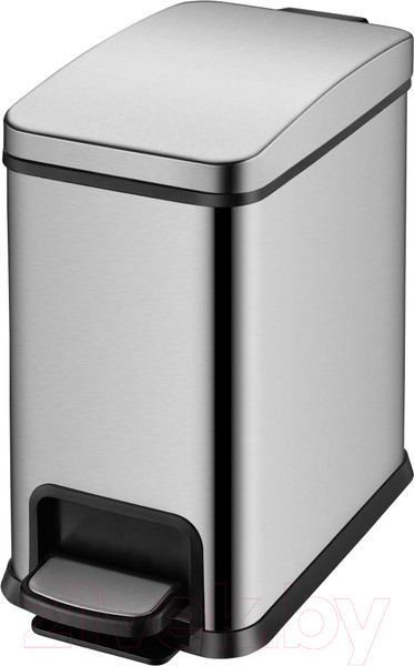 Изображение товара Мусорное ведро WeltWasser Tober BL 8L (черный матовый)