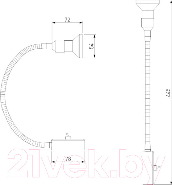 Изображение товара Спот Elektrostandard Plica 1215 MR16 (сатинированный никель/хром)