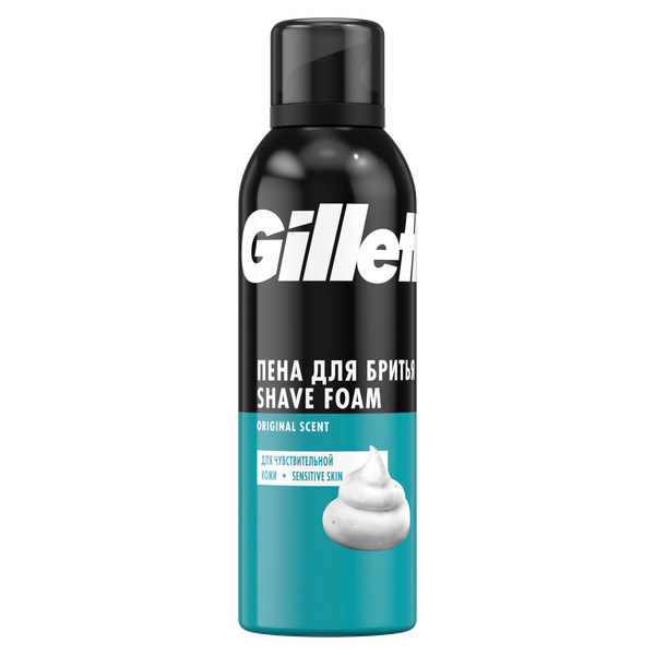 Изображение товара Пена для бритья Gillette Для чувствительной кожи (200мл)