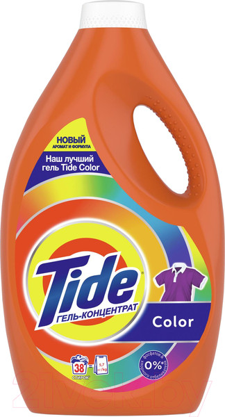 Изображение товара Гель для стирки Tide Color (2.47л)