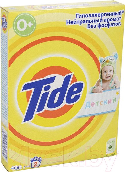 Изображение товара Стиральный порошок Tide Детский (Автомат, 400г)