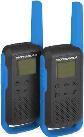 Изображение товара Комплект раций Motorola Talkabout T62 (синий)