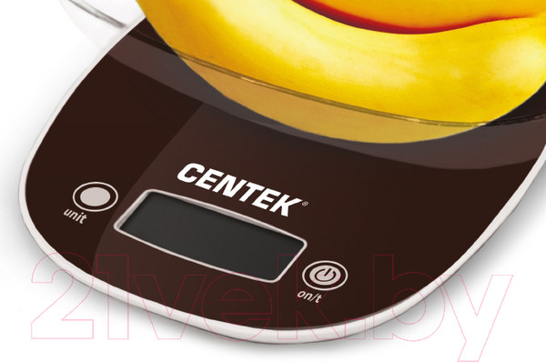 Изображение товара Кухонные весы Centek CT-2456 (шоколад)