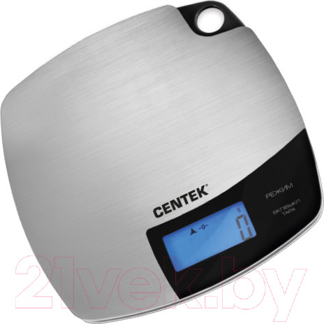 Изображение товара Кухонные весы Centek CT-2463 (стальной)