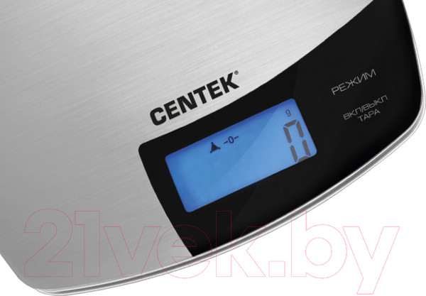 Изображение товара Кухонные весы Centek CT-2463 (стальной)