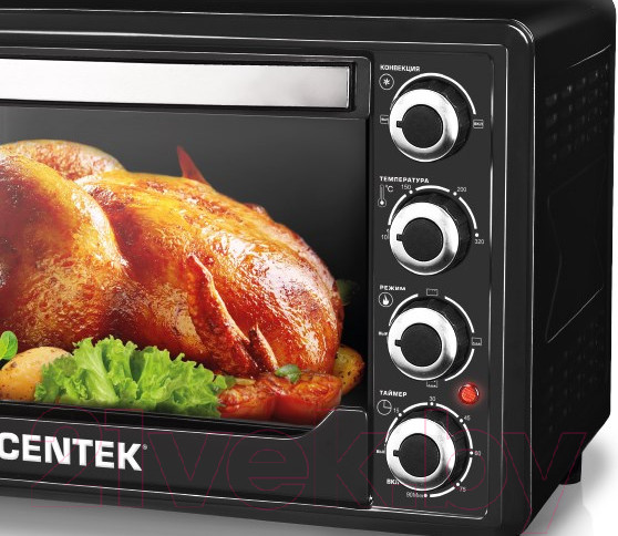 Изображение товара Ростер Centek CT-1530-36 Convection (черный)