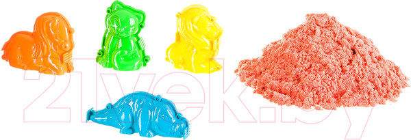 Изображение товара Кинетический песок Bondibon Марсианский песок / ВВ1728 (оранжевый)