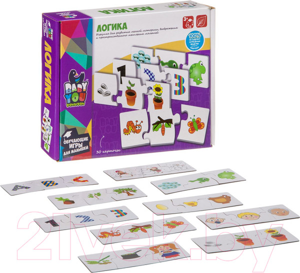 Изображение товара Развивающая игра Bondibon Пазл. Логика / ВВ3931