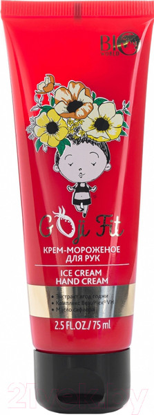 Изображение товара Крем для рук Bio World Goji Fit Крем-мороженое (75мл)